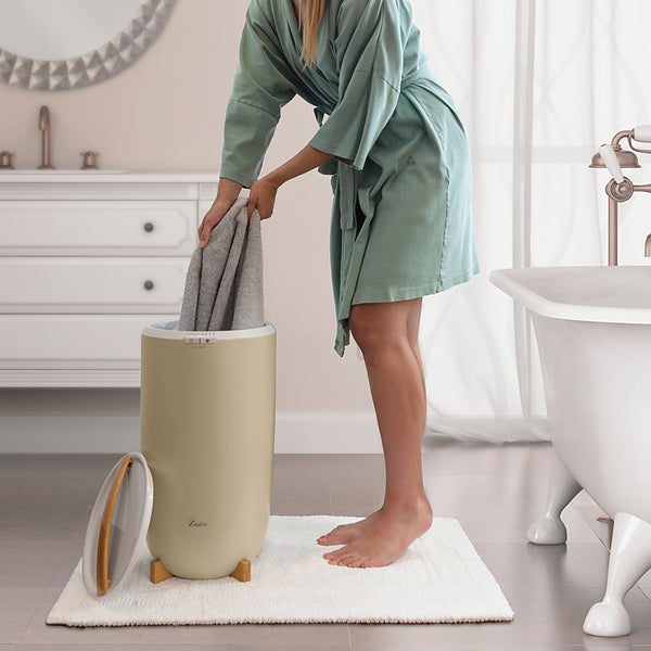 Zadro 10ML Towel Warmer with Aromatherapy Diffuser Lavender